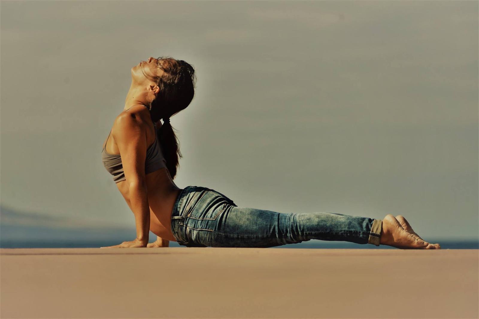 Práctica de yoga